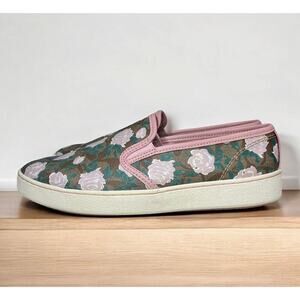 Coach FG1892 Slip On Shoes in Camo/Rose Print – Size 9.5B